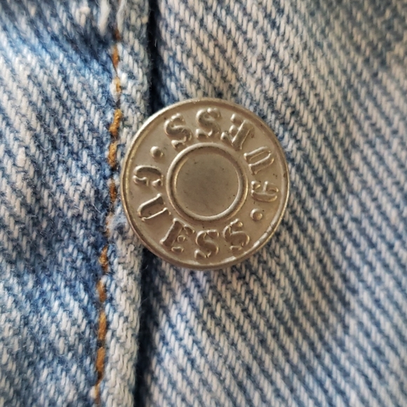 Vintage Button Fly Guess Jeans 34" - Picture 12 of 15